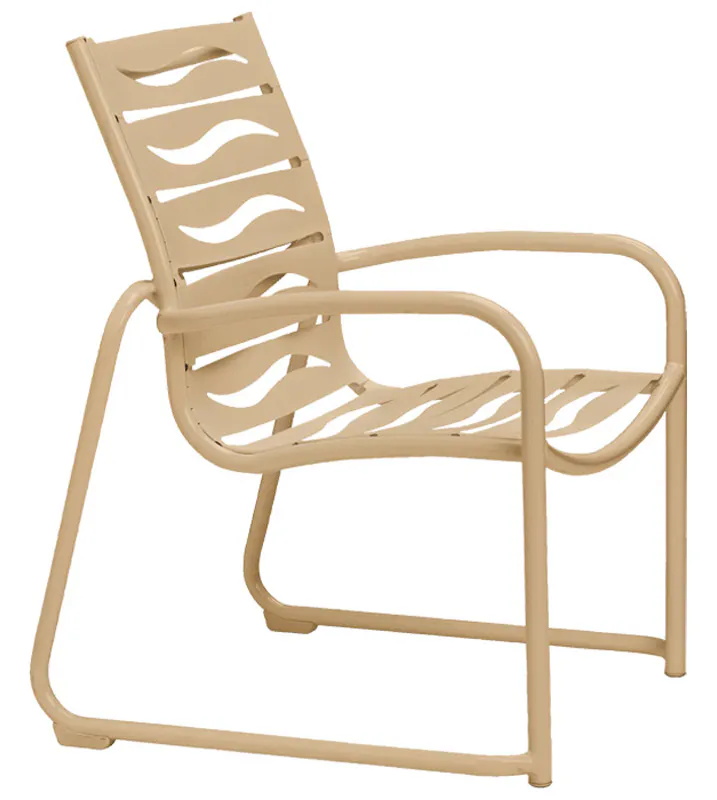 Tropitone 9525WV Millennia EZ Span Dining Chair with sled base Tropitone 9525WV Millennia EZ Span Dining Chair with sled base