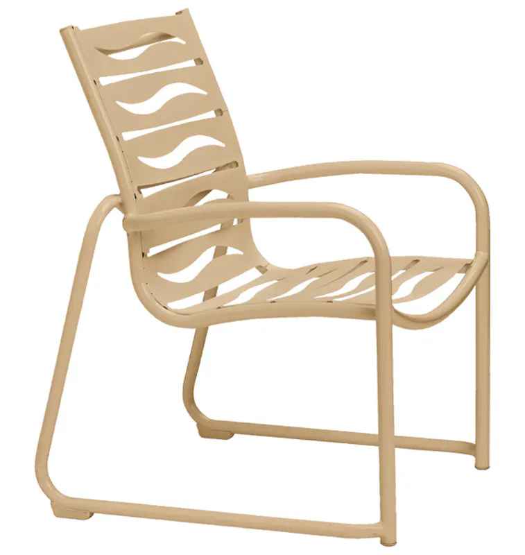 Tropitone 9525WV Millennia EZ Span Dining Chair with sled base Tropitone 9525WV Millennia EZ Span Dining Chair with sled base