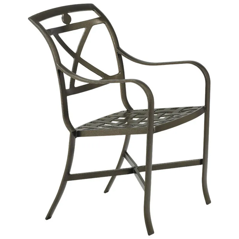 Tropitone 170024 Tropi Shade Umbrella Palladian Cast Dining Chair – X-Back