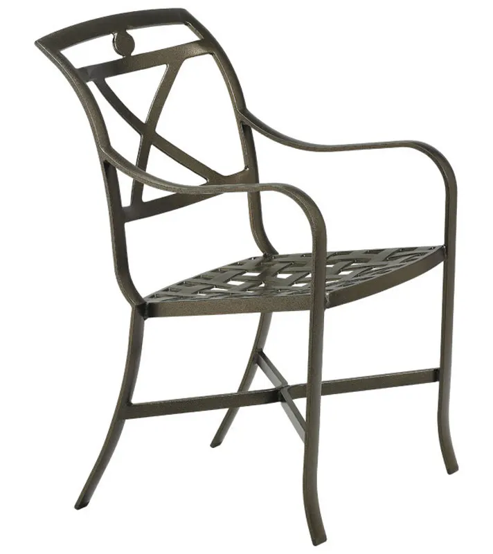 Tropitone 170024 Siena Umbrella Palladian Cast Dining Chair - X-Back Tropitone 170024 Siena Umbrella Palladian Cast Dining Chair - X-Back