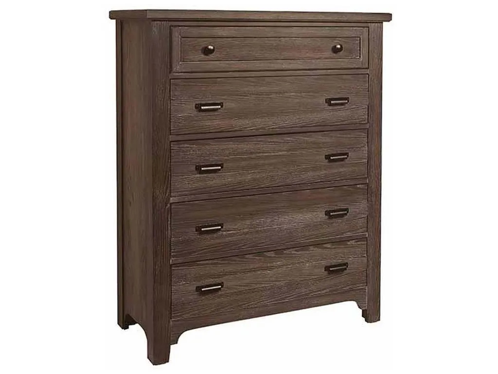Vaughan Bassett 740-115 Bungalow Home Chest 5 Drawer Folkstone