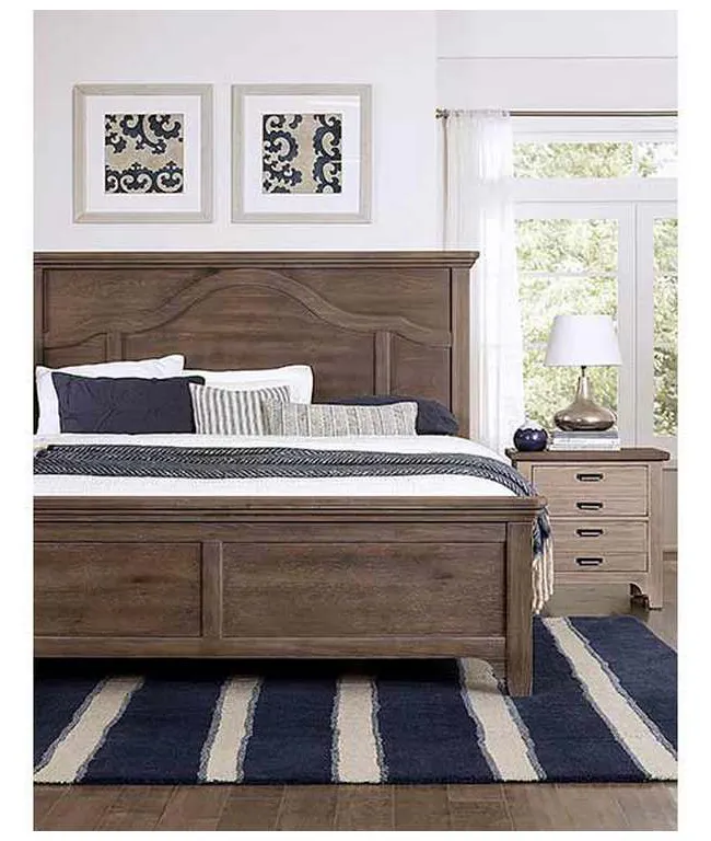 Vaughan Bassett 740-559-955-922 Bungalow Home Queen Mantel Bed Folkstone Vaughan Bassett 740-559-955-922 Bungalow Home Queen Mantel Bed Folkstone