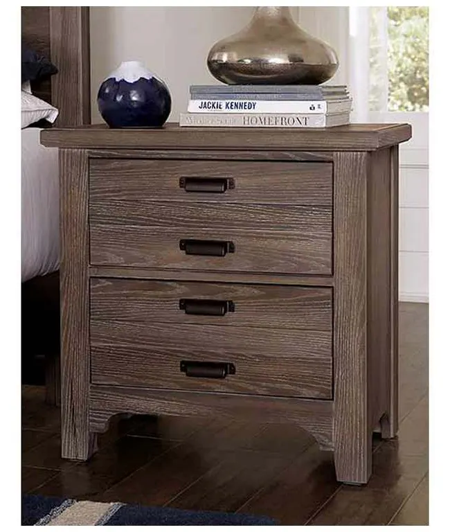 Vaughan Bassett 740-227 Bungalow Home Night Stand 2 Drawer Folkstone Vaughan Bassett 740-227 Bungalow Home Night Stand 2 Drawer Folkstone