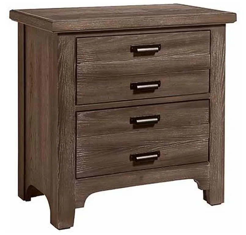 Vaughan Bassett 740-227 Bungalow Home Night Stand 2 Drawer Folkstone Vaughan Bassett 740-227 Bungalow Home Night Stand 2 Drawer Folkstone