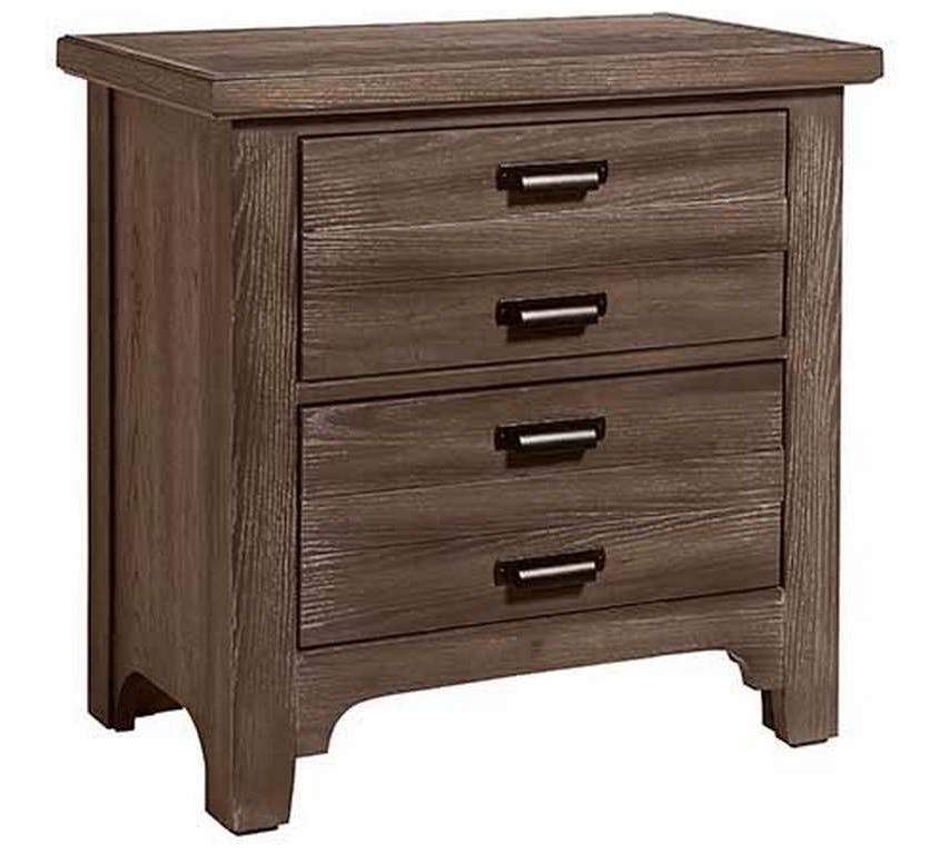 Vaughan Bassett 740-227 Bungalow Home Night Stand 2 Drawer Folkstone Vaughan Bassett 740-227 Bungalow Home Night Stand 2 Drawer Folkstone