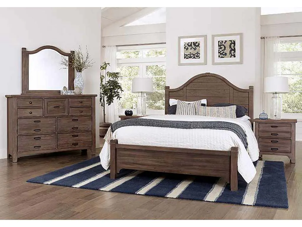 Vaughan Bassett 740-558-855-922 Bungalow Home Queen Arched Bed Folkstone Vaughan Bassett 740-558-855-922 Bungalow Home Queen Arched Bed Folkstone