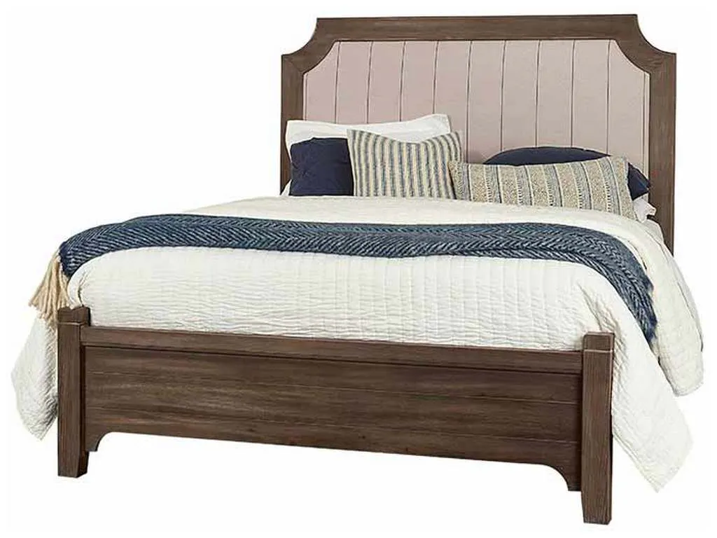 Vaughan Bassett 740-661-866-922-MS2 Bungalow Home King Upholstered Bed Folkstone Vaughan Bassett 740-661-866-922-MS2 Bungalow Home King Upholstered Bed Folkstone