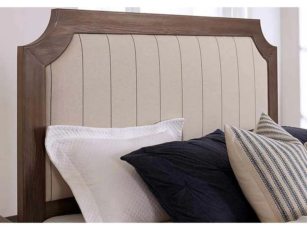 Vaughan Bassett 740-661-866-922-MS2 Bungalow Home King Upholstered Bed Folkstone Vaughan Bassett 740-661-866-922-MS2 Bungalow Home King Upholstered Bed Folkstone