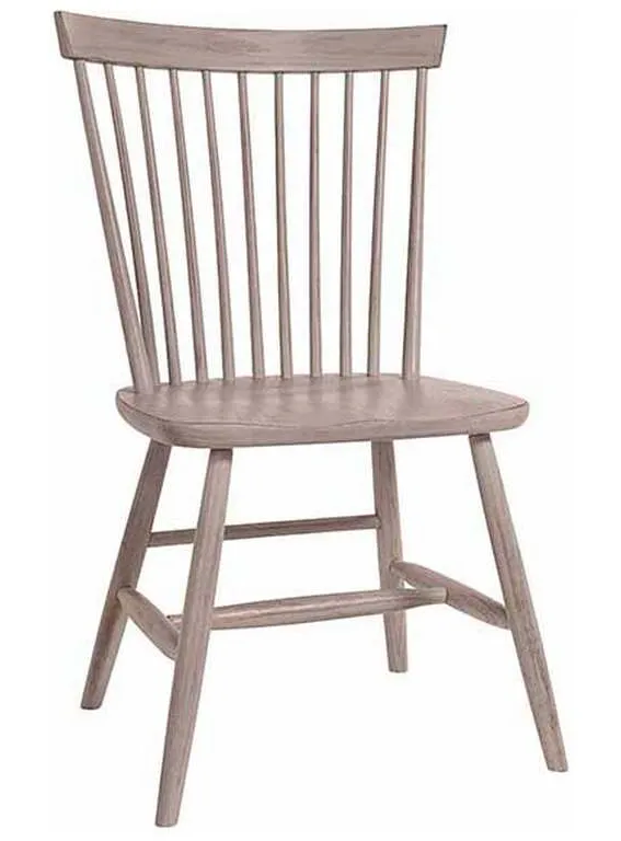 Vaughan Bassett 741-007 Bungalow Home Desk Chair Dover Grey Two Tone Vaughan Bassett 741-007 Bungalow Home Desk Chair Dover Grey Two Tone