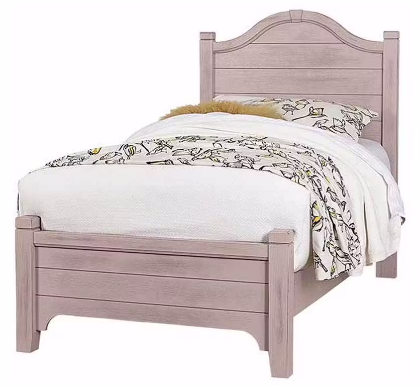 Vaughan Bassett 741-338-833-900 Bungalow Home Twin Arched Bed Dover Grey Two Tone Vaughan Bassett 741-338-833-900 Bungalow Home Twin Arched Bed Dover Grey Two Tone