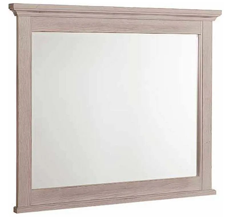 Vaughan Bassett 741-447 Bungalow Home Master Landscape Mirror Dover Grey Two Tone Vaughan Bassett 741-447 Bungalow Home Master Landscape Mirror Dover Grey Two Tone