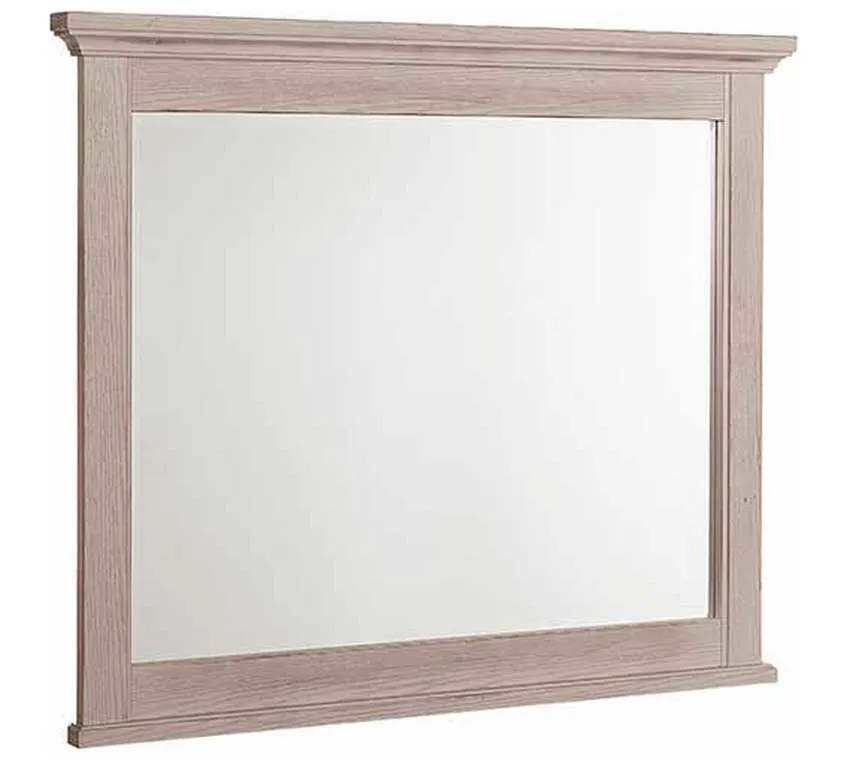 Vaughan Bassett 741-447 Bungalow Home Master Landscape Mirror Dover Grey Two Tone Vaughan Bassett 741-447 Bungalow Home Master Landscape Mirror Dover Grey Two Tone