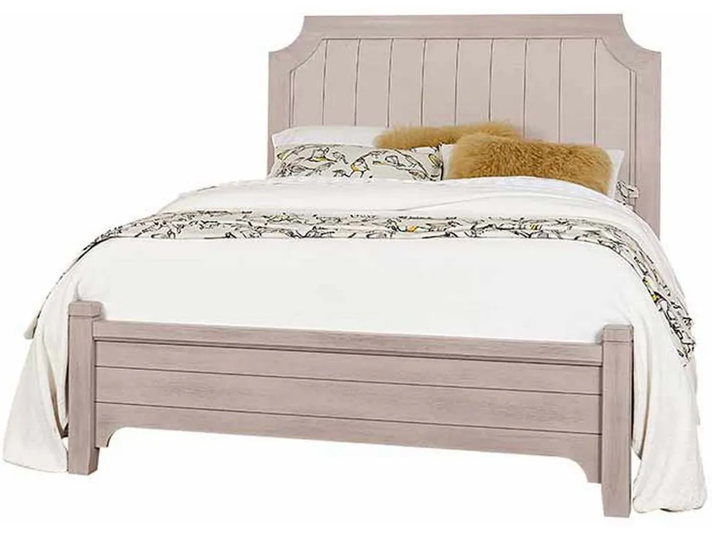 Vaughan Bassett 741-551-855-922 Bungalow Home Queen Upholstered Bed Dover Grey Two Tone Vaughan Bassett 741-551-855-922 Bungalow Home Queen Upholstered Bed Dover Grey Two Tone