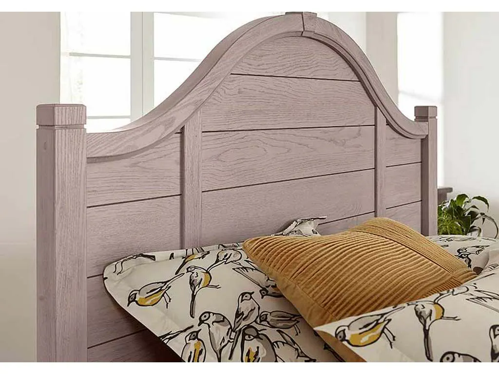 Vaughan Bassett 741-558-855-922 Bungalow Home Queen Arched Bed Dover Grey Two Tone Vaughan Bassett 741-558-855-922 Bungalow Home Queen Arched Bed Dover Grey Two Tone
