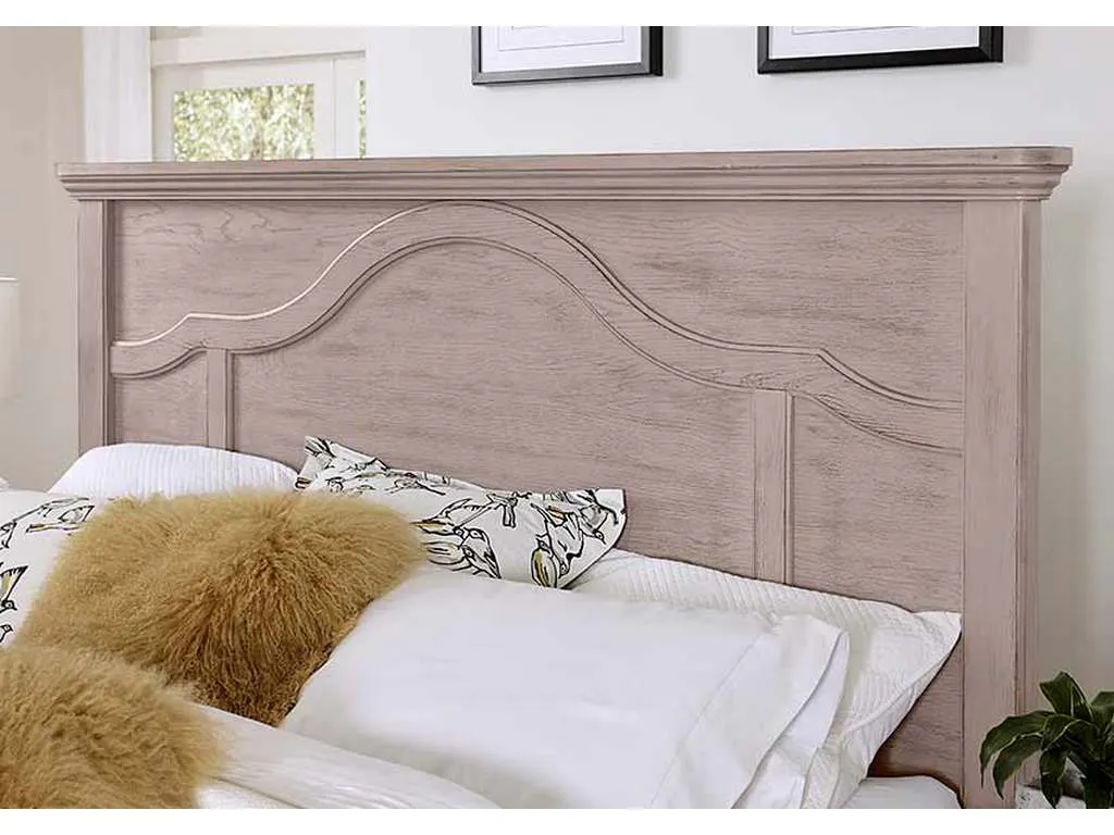 Vaughan Bassett 741-559-955-922 Bungalow Home Queen Mantel Bed Dover Grey Two Tone Vaughan Bassett 741-559-955-922 Bungalow Home Queen Mantel Bed Dover Grey Two Tone
