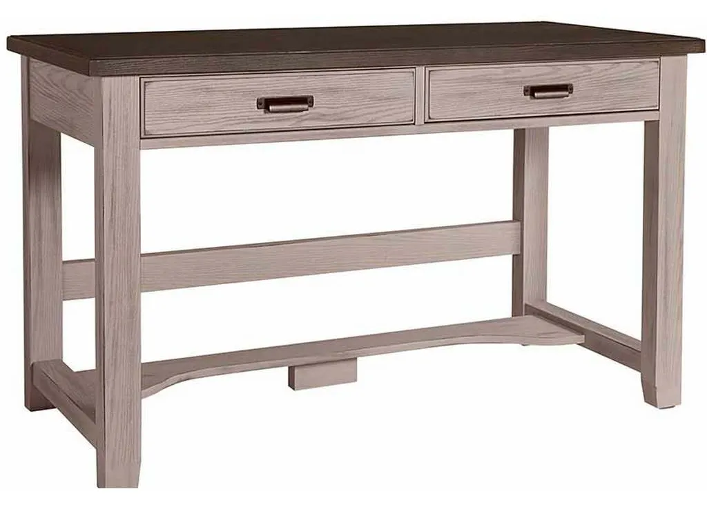 Vaughan Bassett 741-778 Bungalow Home Laptop Desk Dover Grey Two Tone Vaughan Bassett 741-778 Bungalow Home Laptop Desk Dover Grey Two Tone