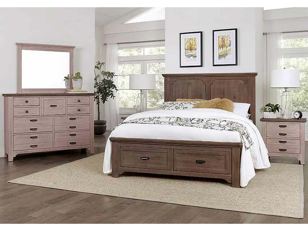 Vaughan Bassett 741-002 Bungalow Home Master Dresser 9 Drawer Dover Grey Two Tone Vaughan Bassett 741-002 Bungalow Home Master Dresser 9 Drawer Dover Grey Two Tone