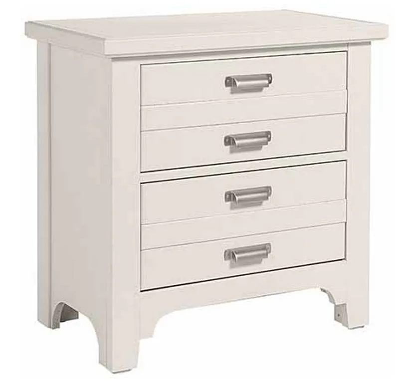 Vaughan Bassett 744-227 Bungalow Home Night Stand 2 Drawer Lattice Vaughan Bassett 744-227 Bungalow Home Night Stand 2 Drawer Lattice