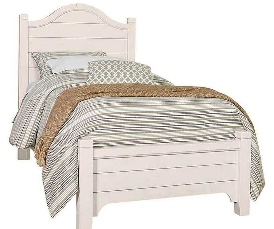 Vaughan Bassett 744-338-833-900 Bungalow Home Twin Arched Bed Lattice Vaughan Bassett 744-338-833-900 Bungalow Home Twin Arched Bed Lattice