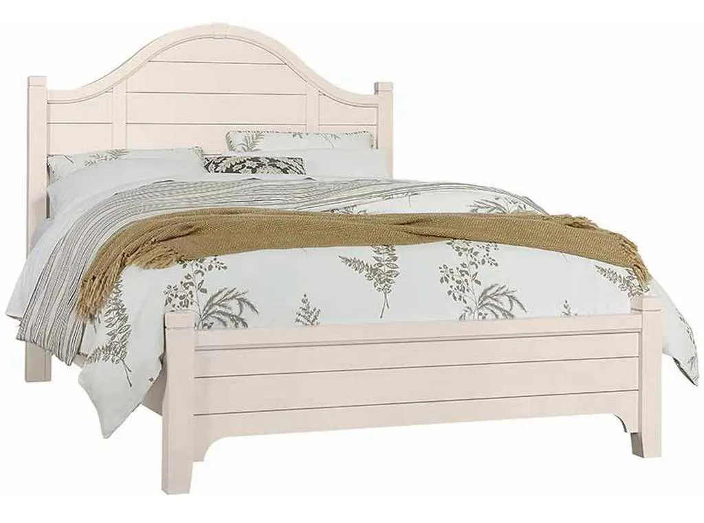 Vaughan Bassett 744-558-855-922 Bungalow Home Queen Arched Bed Lattice Vaughan Bassett 744-558-855-922 Bungalow Home Queen Arched Bed Lattice