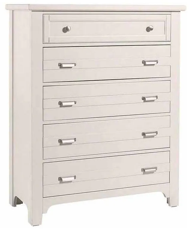 Vaughan Bassett 744-115 Bungalow Home Chest 5 Drawer Lattice Vaughan Bassett 744-115 Bungalow Home Chest 5 Drawer Lattice