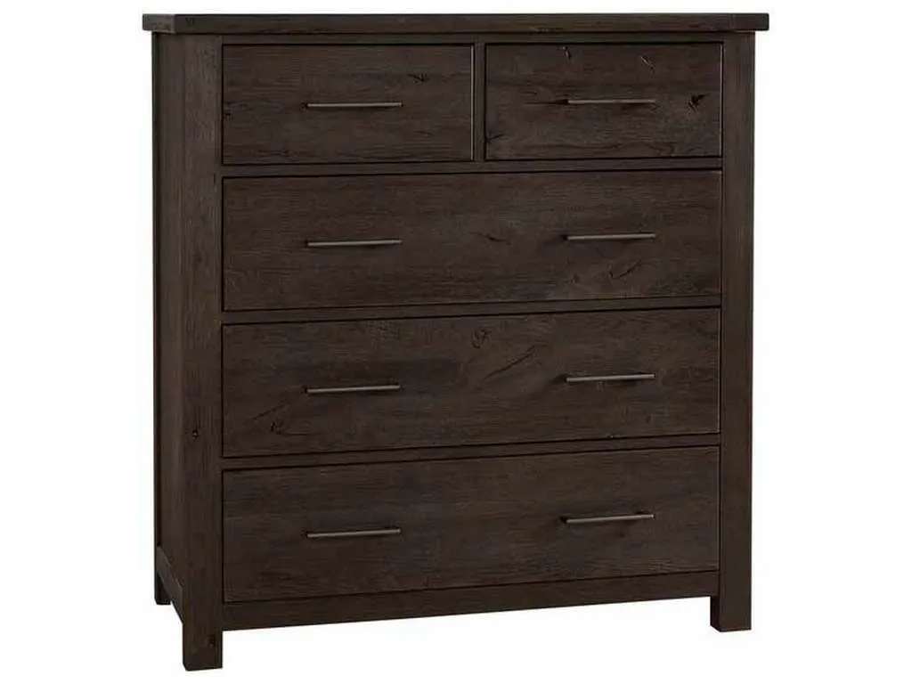 Vaughan Bassett 750-004 Dovetail Standing Dresser Java