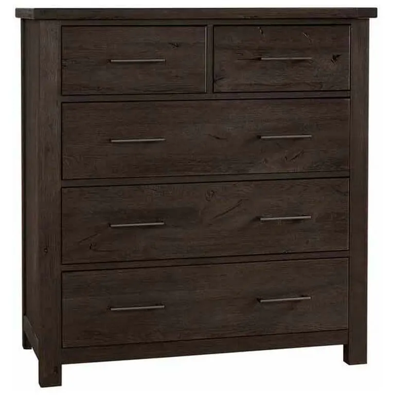 Vaughan Bassett 750-004 Dovetail Standing Dresser Java Vaughan Bassett 750-004 Dovetail Standing Dresser Java