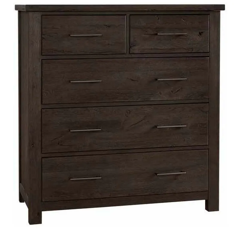 Vaughan Bassett 750-004 Dovetail Standing Dresser Java Vaughan Bassett 750-004 Dovetail Standing Dresser Java