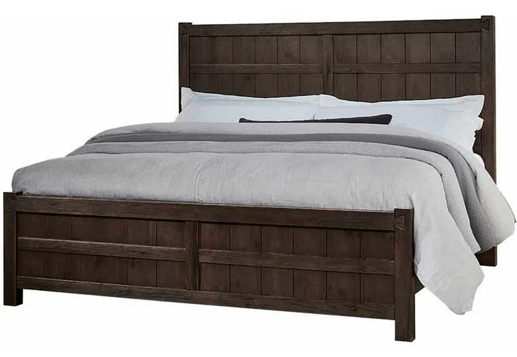 Vaughan Bassett 750-559-955-922 Dovetail Queen Board and Batten Bed Java Vaughan Bassett 750-559-955-922 Dovetail Queen Board and Batten Bed Java