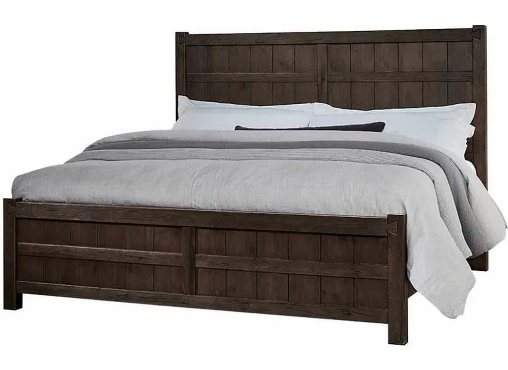Vaughan Bassett 750-559-955-922 Dovetail Queen Board and Batten Bed Java Vaughan Bassett 750-559-955-922 Dovetail Queen Board and Batten Bed Java