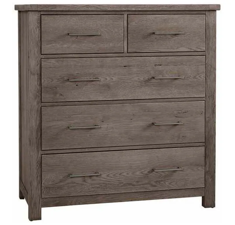 Vaughan Bassett 751-004 Dovetail Standing Dresser Mystic Grey Vaughan Bassett 751-004 Dovetail Standing Dresser Mystic Grey