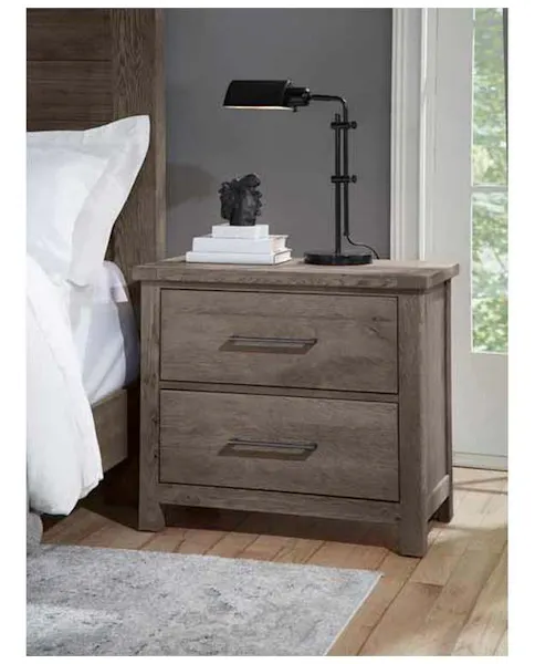 Vaughan Bassett 751-227 Dovetail Night Stand Mystic Grey Vaughan Bassett 751-227 Dovetail Night Stand Mystic Grey