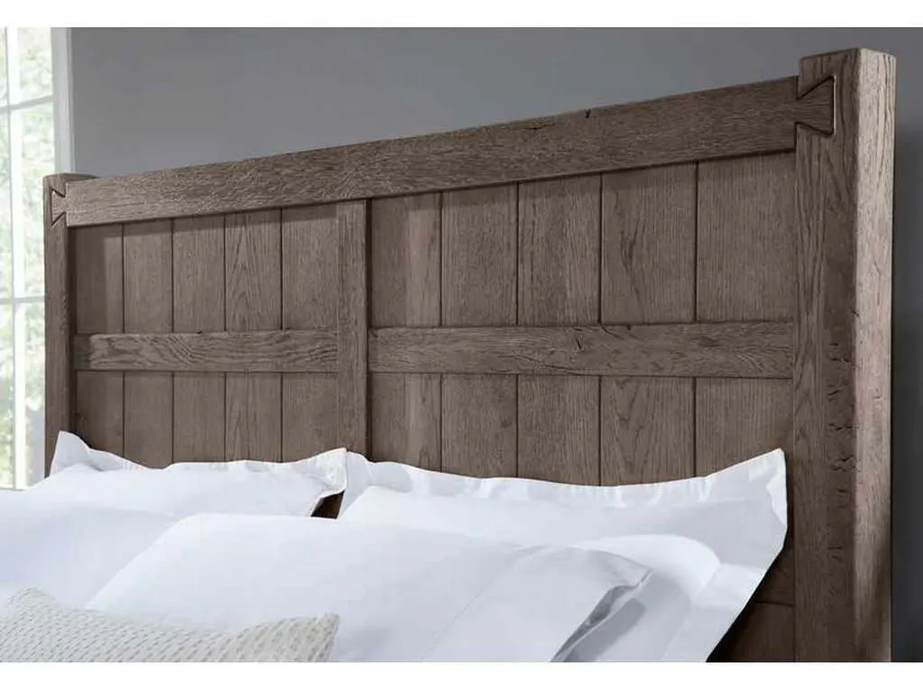 Vaughan Bassett 751-559-955-922 Dovetail Queen Board and Batten Bed Mystic Grey Vaughan Bassett 751-559-955-922 Dovetail Queen Board and Batten Bed Mystic Grey