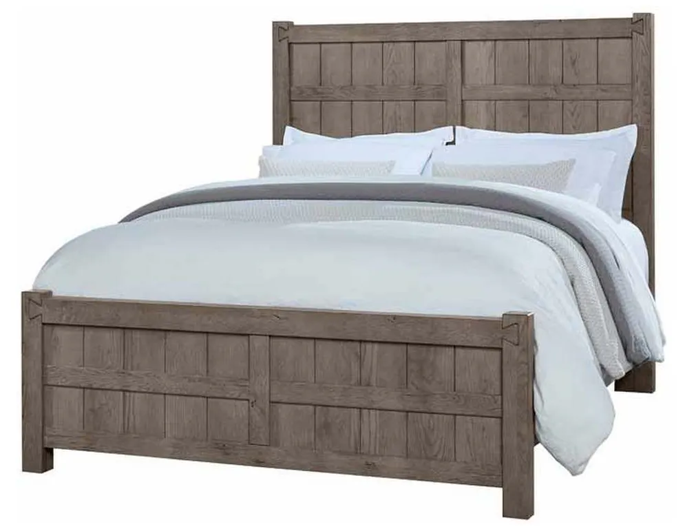Vaughan Bassett 751-669-966-922-MS2 Dovetail King Board and Batten Bed Mystic Grey Vaughan Bassett 751-669-966-922-MS2 Dovetail King Board and Batten Bed Mystic Grey