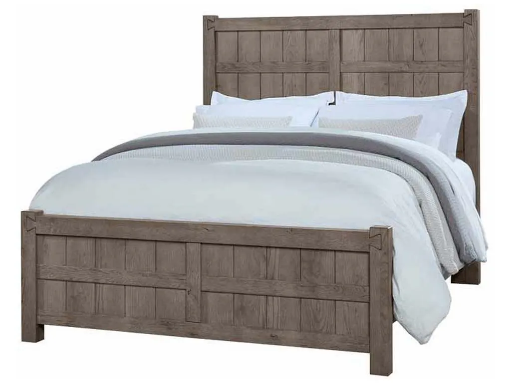 Vaughan Bassett 751-669-966-922-MS2 Dovetail King Board and Batten Bed Mystic Grey Vaughan Bassett 751-669-966-922-MS2 Dovetail King Board and Batten Bed Mystic Grey