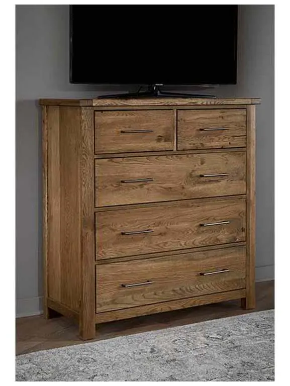 Vaughan Bassett 752-004 Dovetail Standing Dresser Natural Vaughan Bassett 752-004 Dovetail Standing Dresser Natural