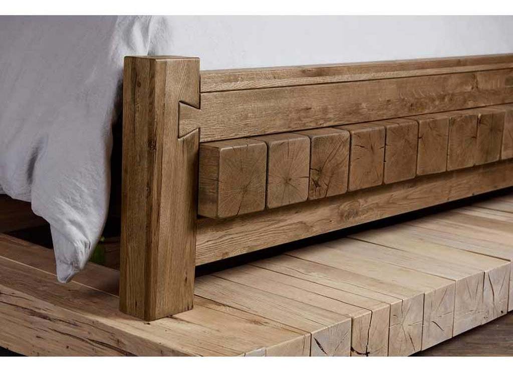 Vaughan Bassett 752-558-155-922 Dovetail Queen Poster Bed with 6x6 FB Natural Vaughan Bassett 752-558-155-922 Dovetail Queen Poster Bed with 6x6 FB Natural