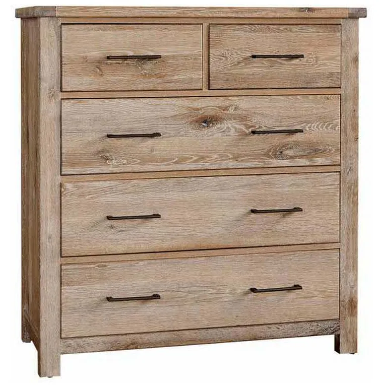 Vaughan Bassett 754-004 Dovetail Standing Dresser Sun Bleached White Vaughan Bassett 754-004 Dovetail Standing Dresser Sun Bleached White