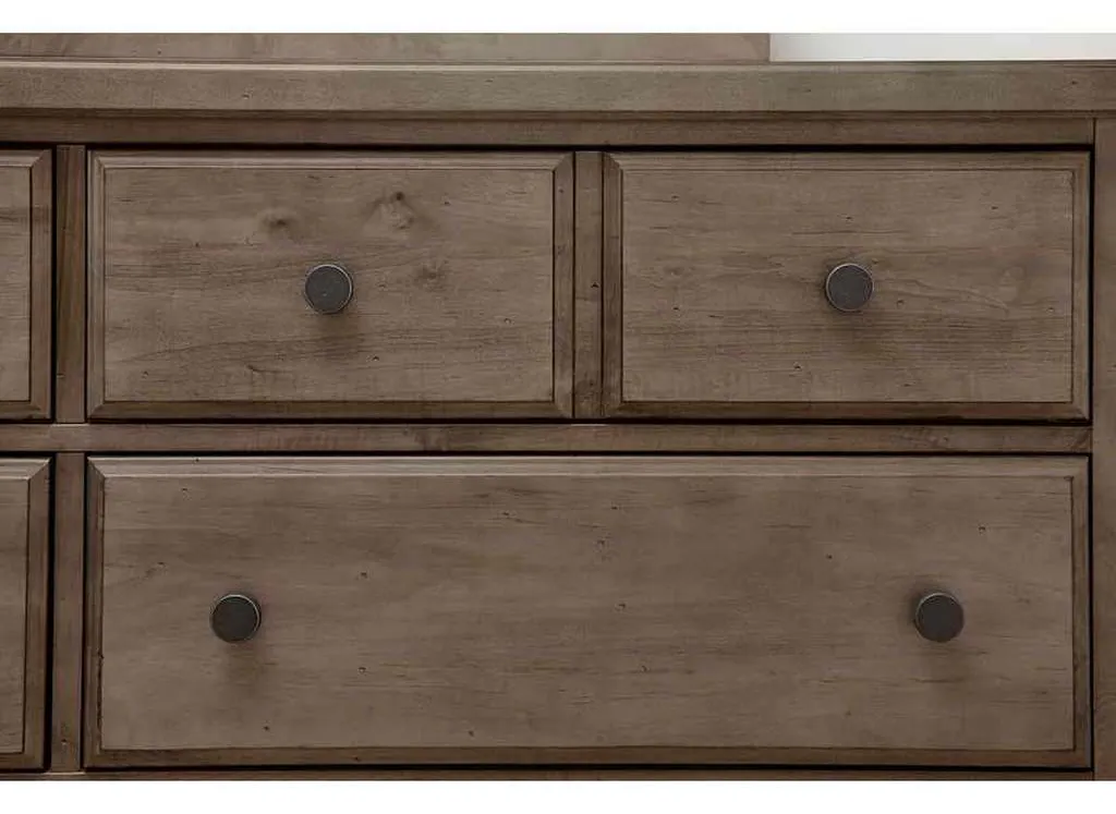 Vaughan Bassett 801-002 Cool Farmhouse Dresser 8 Drawer Grey Vaughan Bassett 801-002 Cool Farmhouse Dresser 8 Drawer Grey