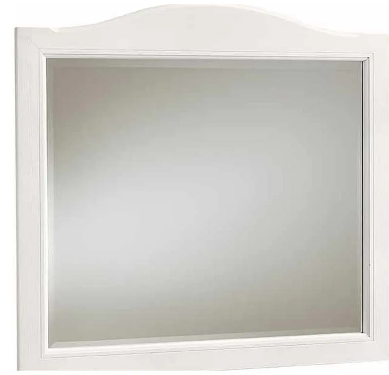 Vaughan Bassett 804-446 Cool Farmhouse Arched Mirror Soft White Vaughan Bassett 804-446 Cool Farmhouse Arched Mirror Soft White
