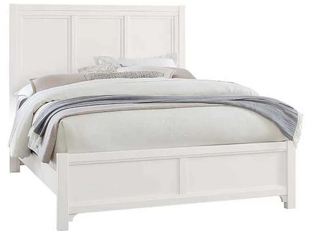 Vaughan Bassett 804-557-755-922 Cool Farmhouse Queen Panel Bed Soft White Vaughan Bassett 804-557-755-922 Cool Farmhouse Queen Panel Bed Soft White