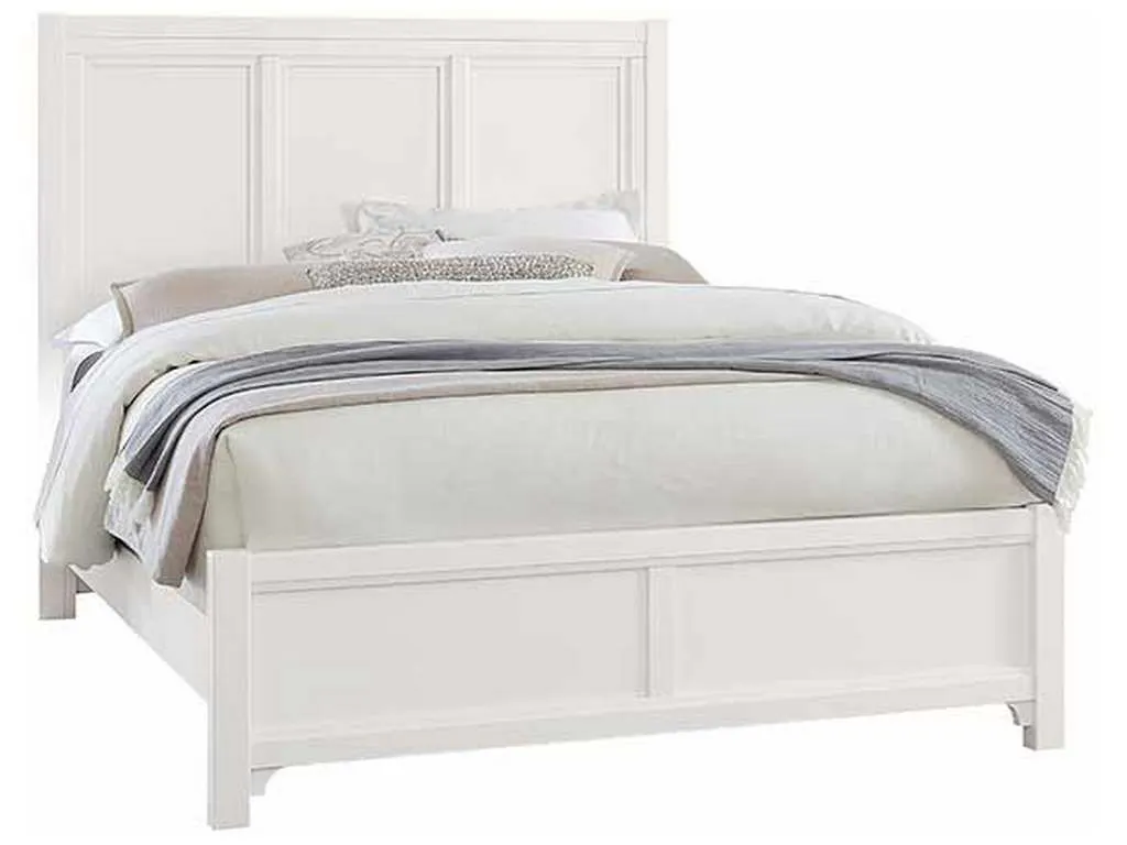 Vaughan Bassett 804-557-755-922 Cool Farmhouse Queen Panel Bed Soft White Vaughan Bassett 804-557-755-922 Cool Farmhouse Queen Panel Bed Soft White