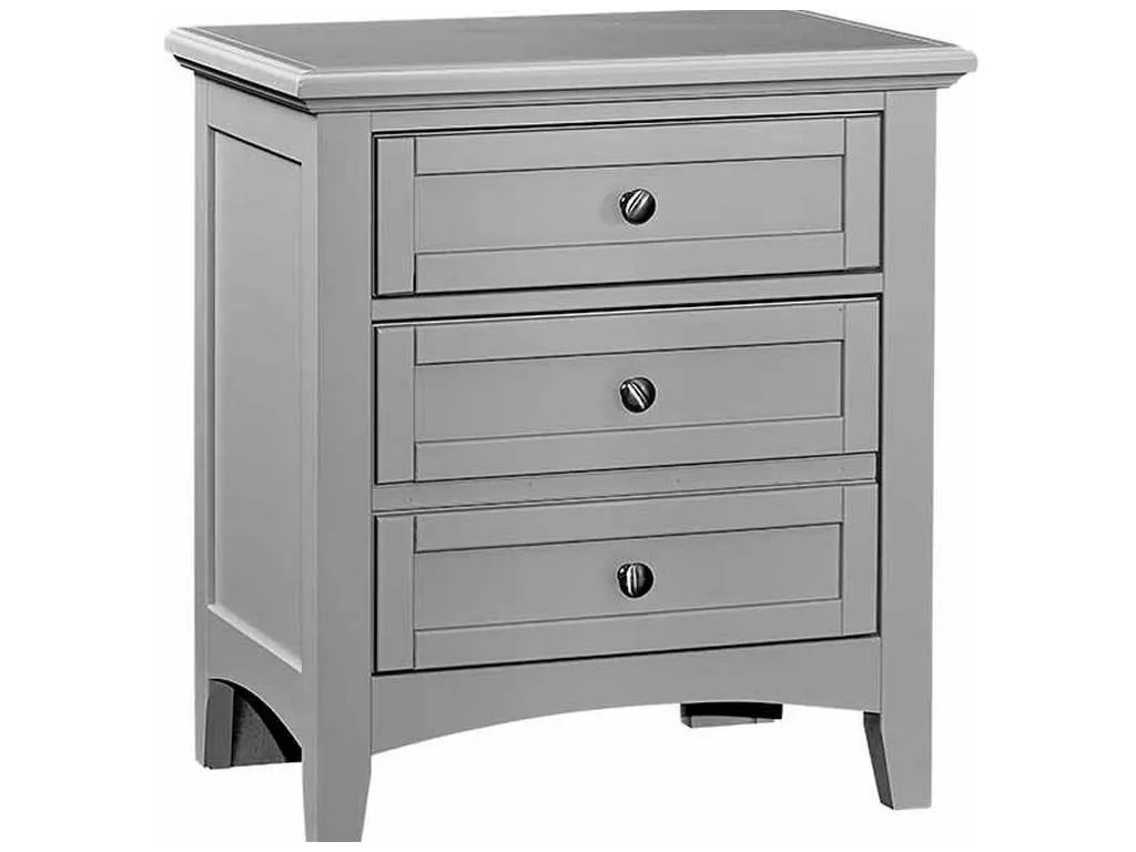 Vaughan Bassett BB26-226 Bonanza 2 Drawer Nightstand Gray