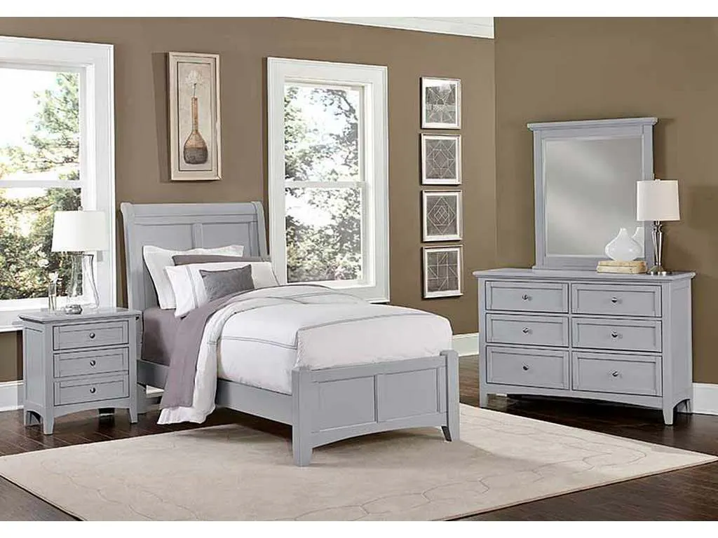 Vaughan Bassett BB26-442 Bonanza Studio Mirror Gray Vaughan Bassett BB26-442 Bonanza Studio Mirror Gray