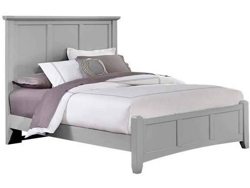 Vaughan Bassett BB26-558-855-922 Bonanza Queen Mansion Bed Gray
