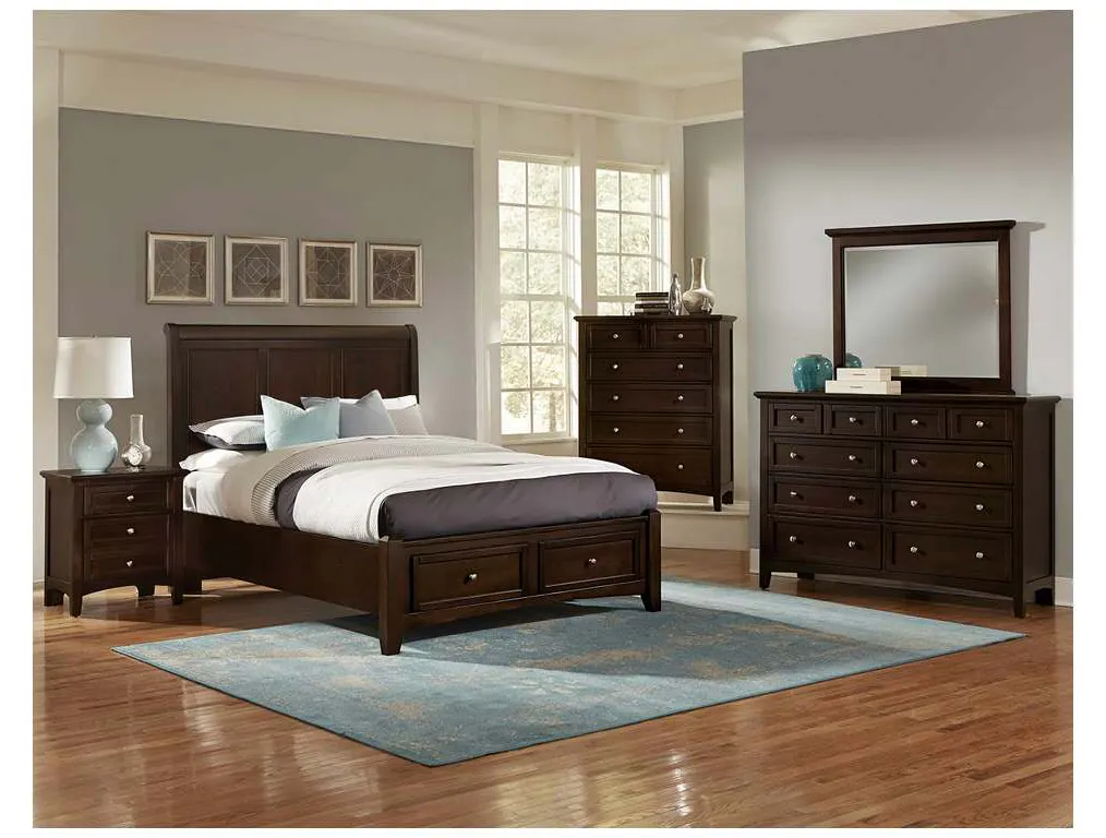 Vaughan Bassett BB27-115 Bonanza 5 Drawer Storage Chest Merlot Vaughan Bassett BB27-115 Bonanza 5 Drawer Storage Chest Merlot