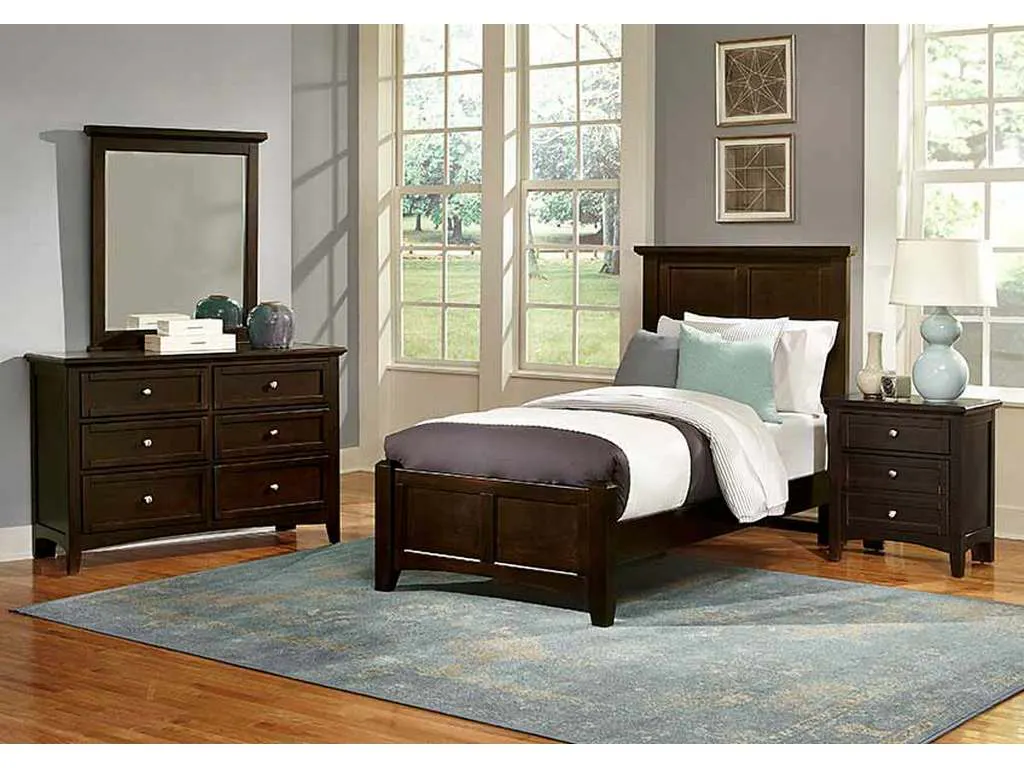 Vaughan Bassett BB27-001 Bonanza 6 Drawer Studio Dresser Merlot Vaughan Bassett BB27-001 Bonanza 6 Drawer Studio Dresser Merlot
