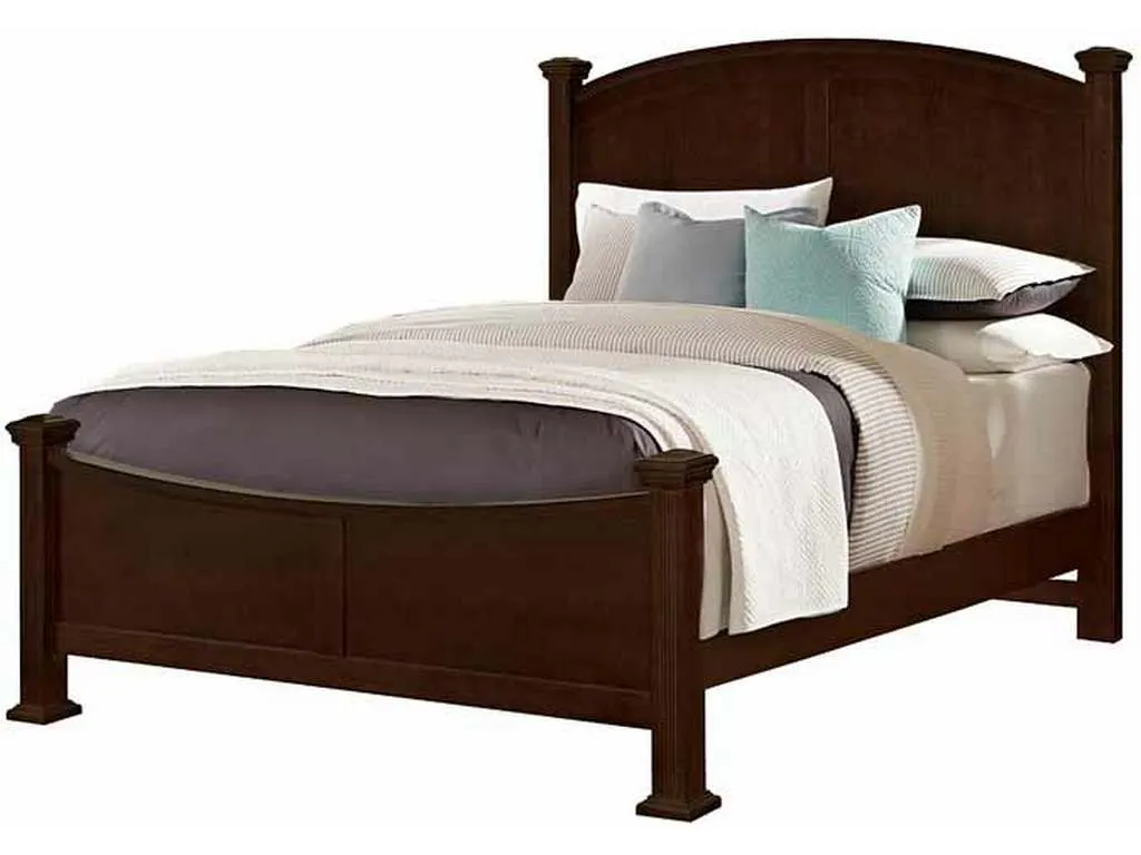 Vaughan Bassett BB27-557-755-922 Bonanza Queen Poster Bed in Merlot Finish Vaughan Bassett BB27-557-755-922 Bonanza Queen Poster Bed in Merlot Finish