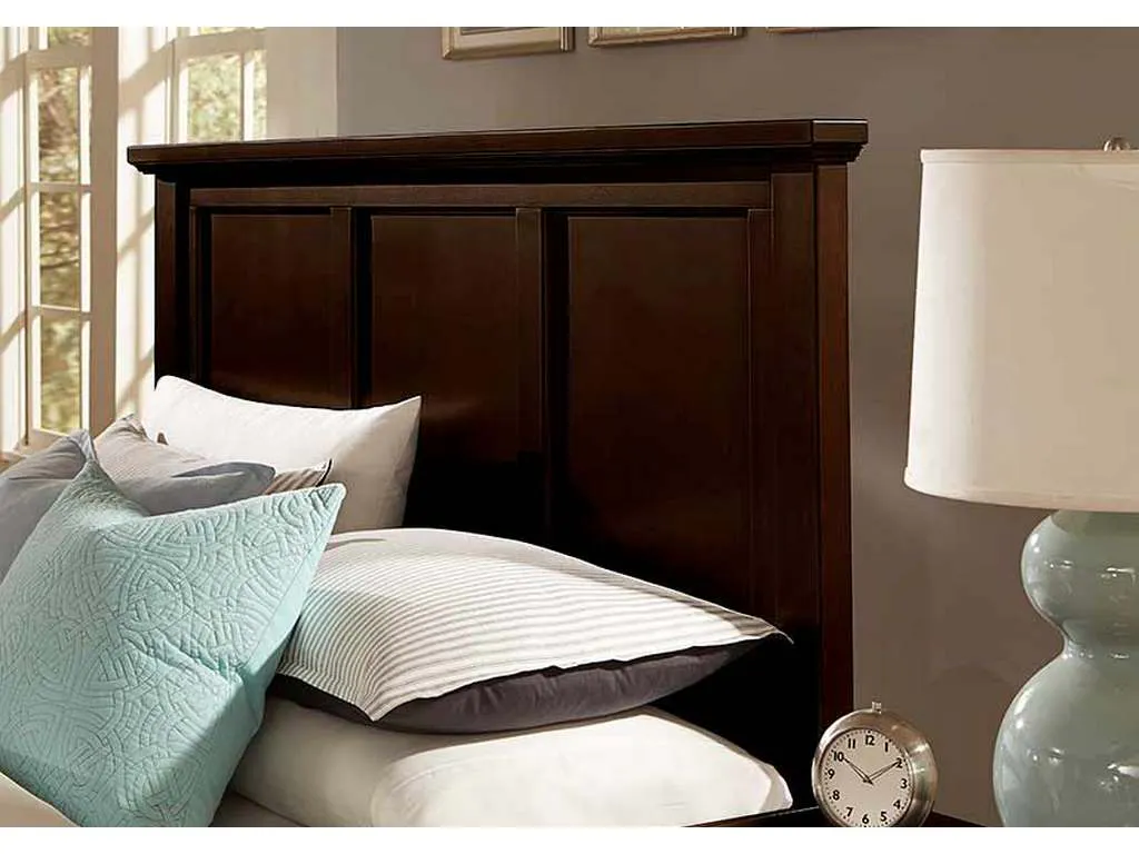 Vaughan Bassett BB27-552-255-911 Bonanza Full Mansion Bed Merlot Vaughan Bassett BB27-552-255-911 Bonanza Full Mansion Bed Merlot
