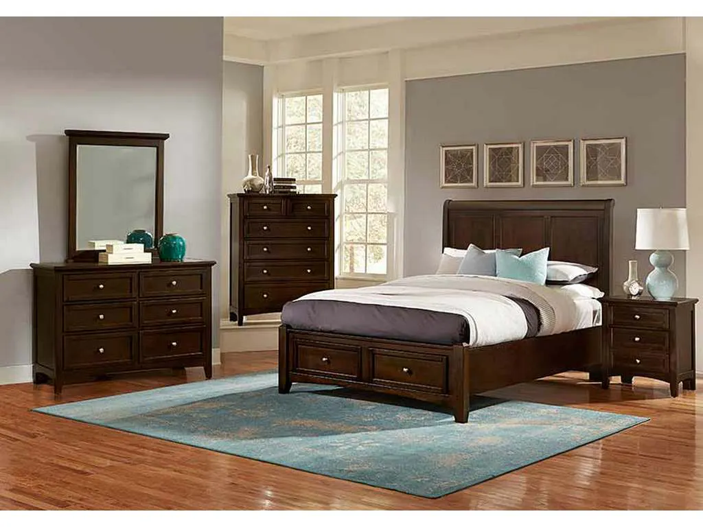 Vaughan Bassett BB27-001 Bonanza 6 Drawer Studio Dresser Merlot Vaughan Bassett BB27-001 Bonanza 6 Drawer Studio Dresser Merlot